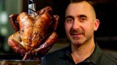 Watch: How Chef Marc Forgione Cooks His Chicken Over Wood Fire at N.Y.C.’s Peasant