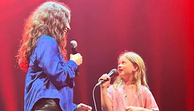 Alanis Morissette's daughter, 8, joins her to sing ‘Ironic’ in concert and absolutely nails it