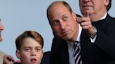 People love moment Prince William and Prince George made the same face during Euros final