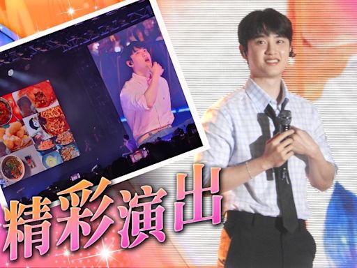 大唱《少林足球》主題曲！D.O.@EXO想炒飯畀港迷食