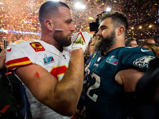 "Stop Trying To Play This Word Karate": Jason Kelce Dishes on ‘Is a Hot Dog a Sandwich?’ Debate