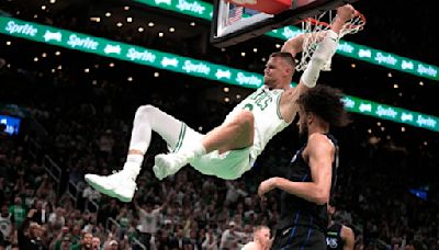 Celtics rout Mavericks 107-89 in Game 1 of NBA Finals behind Brown, returning Porzingis | ABC6