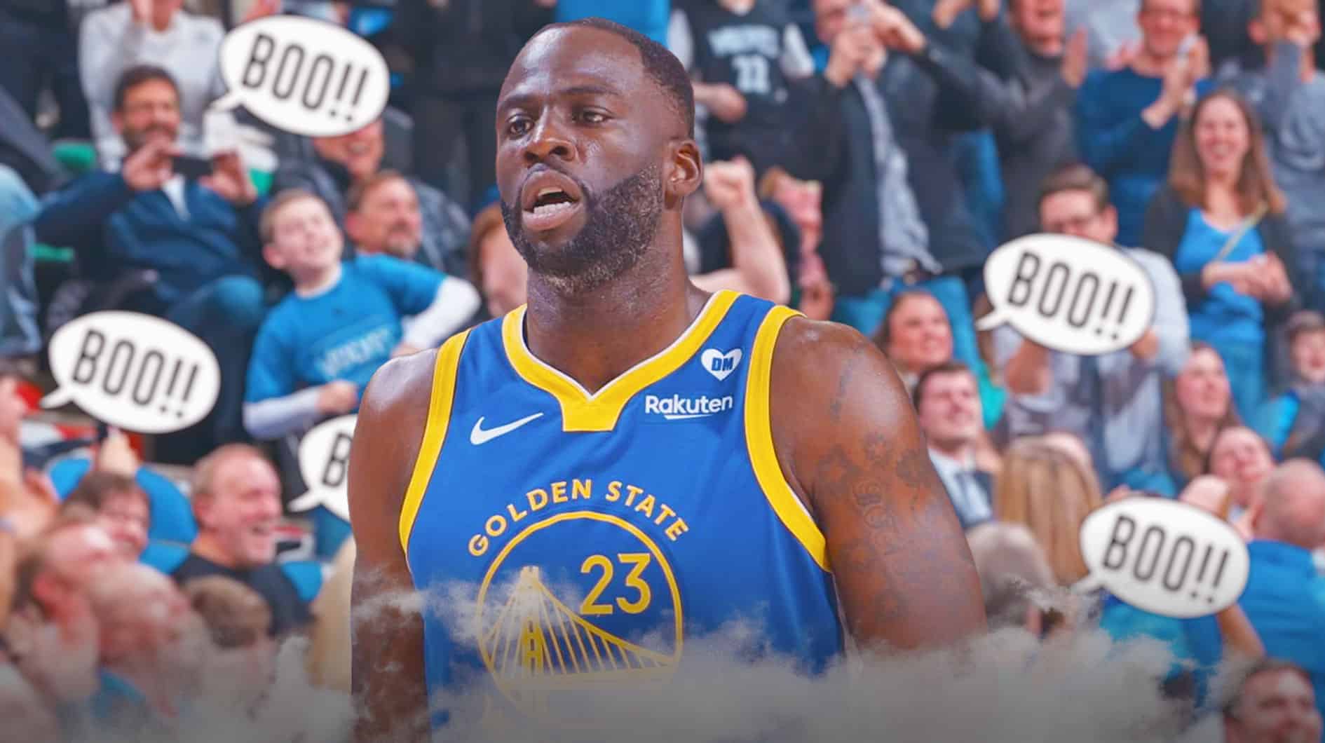 Timberwolves fans hit Draymond Green with rude welcome in West Finals