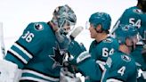 Mike Hoffman scores 2 goals as San Jose Sharks beat St. Louis Blues 5-1