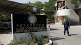 Female suicide bomber kills three Chinese teachers and Pakistani at Karachi university