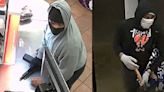 VIDEO: Man armed with rifle, sledgehammer wanted in multiple robberies