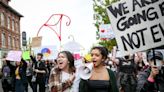 Defend Roe rally draws hundreds of abortion-rights demonstrators to Oregon State Capitol