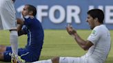 ¿Luis Suárez a Los Angeles FC? El delantero uruguayo podría ser compañero de Giorgio Chiellini, a quien le mordió el hombro en el Mundial de Brasil 2014