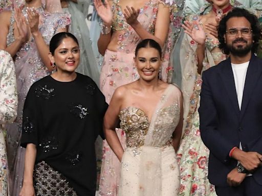 FDCI India Couture Week 2024: Rahul Mishra dedicates latest collection to father in ICU; ‘He taught me the show must go on’