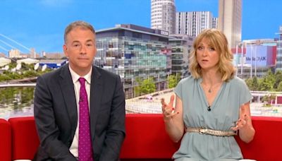 BBC Breakfast presenter awkwardly halts show over 'banned' topic