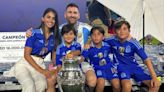 “Campeones de América”: Antonela Roccuzzo compartió las postales familiares del festejo con Lionel Messi