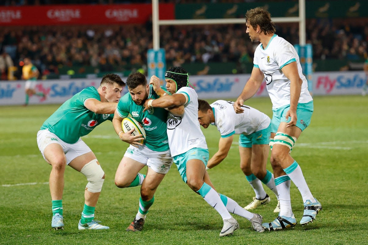 Is South Africa v Ireland on TV? Kick-off time, channel and how to watch second rugby Test