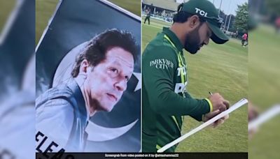 Pakistan Star Cricketer Mohammad Rizwan Signs On 'Release Imran Khan' Photo. Internet Reacts | Cricket News