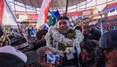 Grover García, el dirigente campesino con quien el MAS “arcista” busca enterrar la “era Evo” en Bolivia - La Tercera