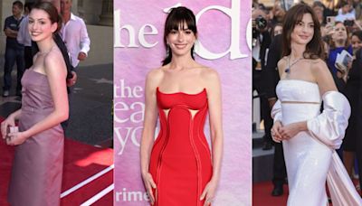 Every Single Outfit Anne Hathaway Has Worn to Her Major Movie Premieres