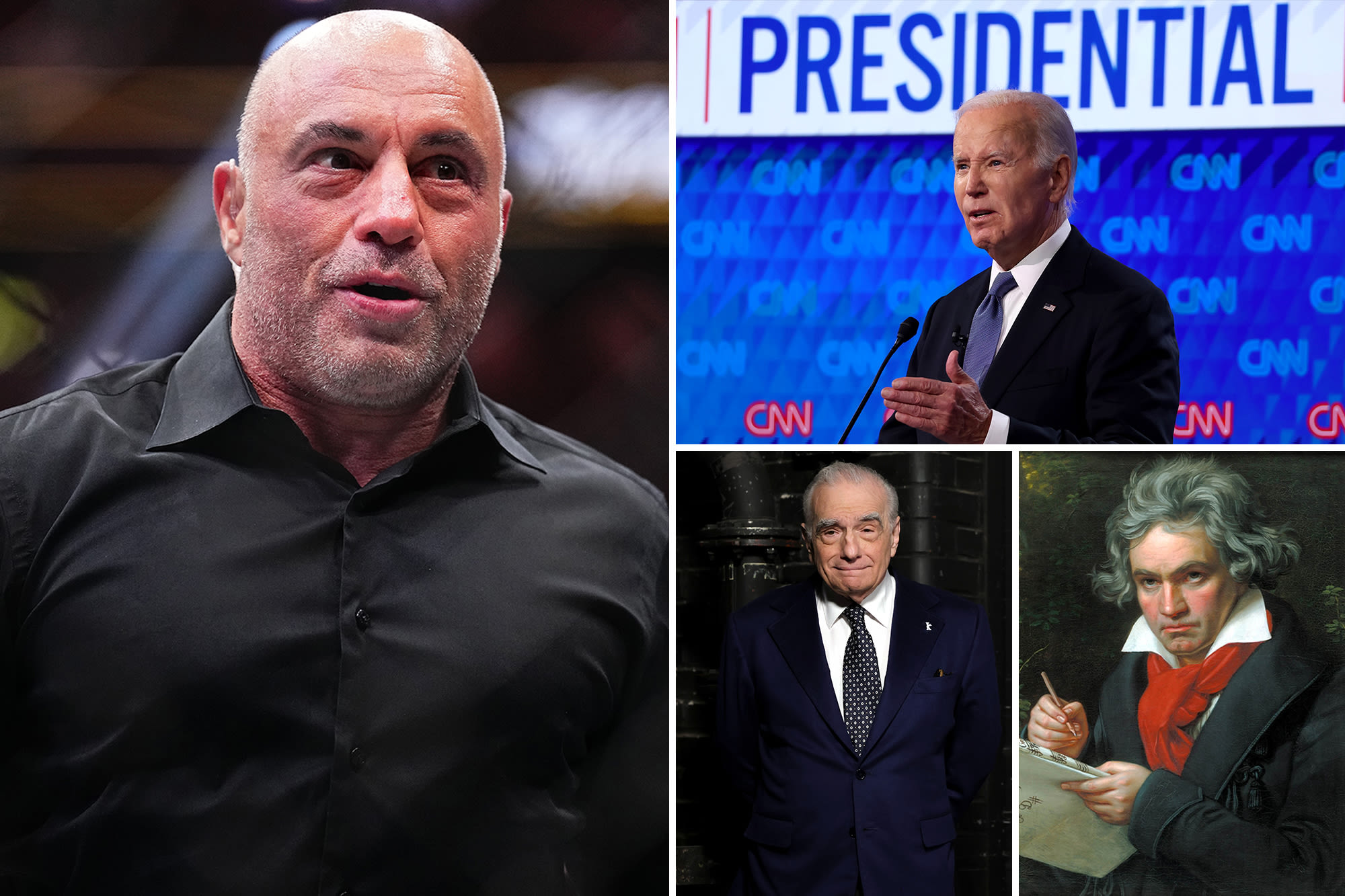 Joe Rogan mocks NY Times for op-ed comparing Biden to Beethoven, Martin Scorsese