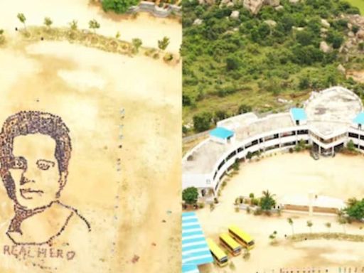 Sonu Sood Turns 51: Andhra Artist Creates Actor’s Artwork Using 1200 Students - News18