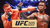 Israel Adesanya will return at UFC 305 against Dricus Du Plessis