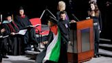 Campus protests over Israel-Hamas war scaled down during US commencement exercises