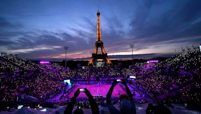 Banging DJ sets, nostalgic singalongs and light shows: The Eiffel Tower is the star of the Olympics