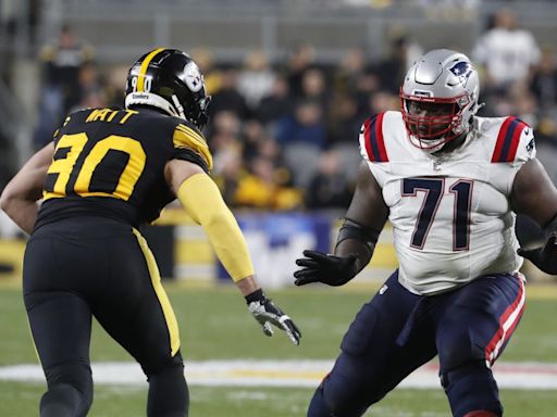 PFF Gives Bleak Outlook for Patriots' Offensive Line in 2024