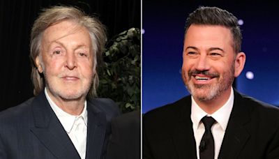 Paul McCartney hosted a very star-studded party and Jimmy Kimmel spilled the tea about the guestlist – KION546