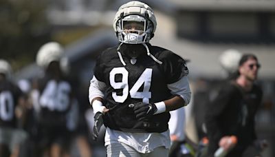 Raiders ‘set the tone’ with lively and competitive first practice in pads