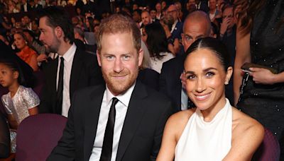 Meghan Markle Glows in White Halter Neck Gown While Attending 2024 ESPYs With Prince Harry
