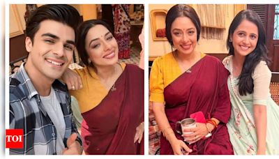 Nitin Babu and Akshita Tiwari enter Rupali Ganguly and Gaurav Khanna starrer Anupamaa post the six months leap - Times of India