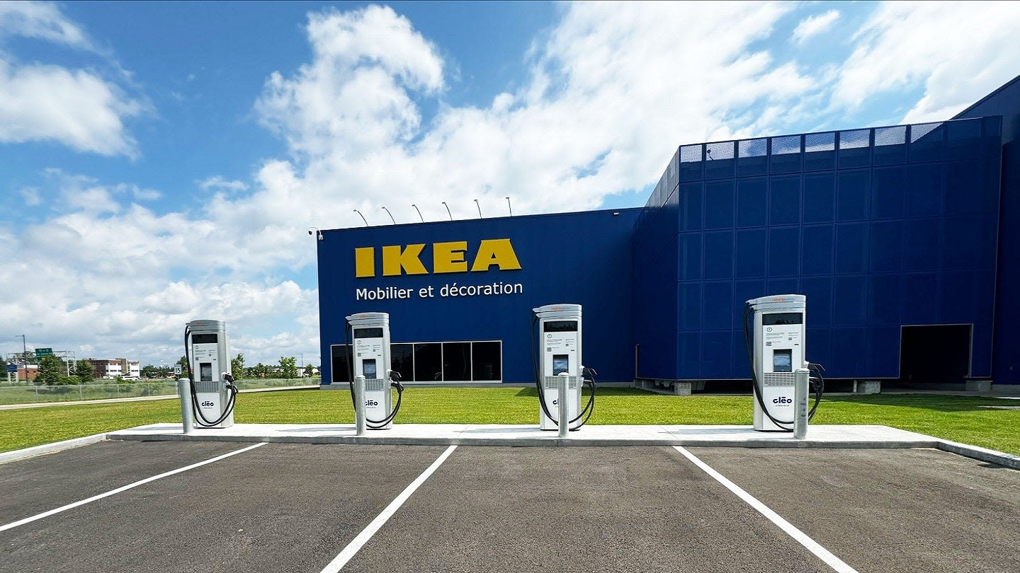 IKEA Canada picks Cleo for smart charging infrastructure for EV fleets