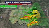 Dallas weather: Flash flood warning issued in North Texas Wednesday morning