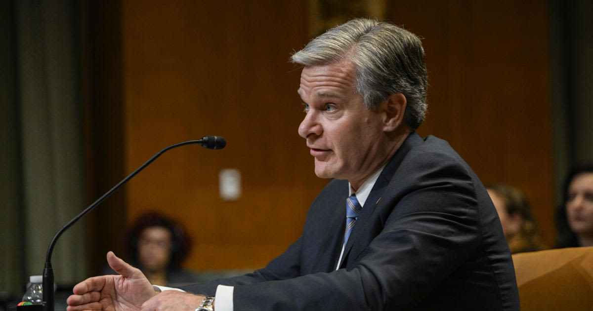 Watch Live: FBI Director Christopher Wray testifies at hearing on Trump shooting