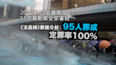 9.29金鐘暴動案數據分析｜95人罪成 68人認罪 整體近七成人以非直接證據定罪