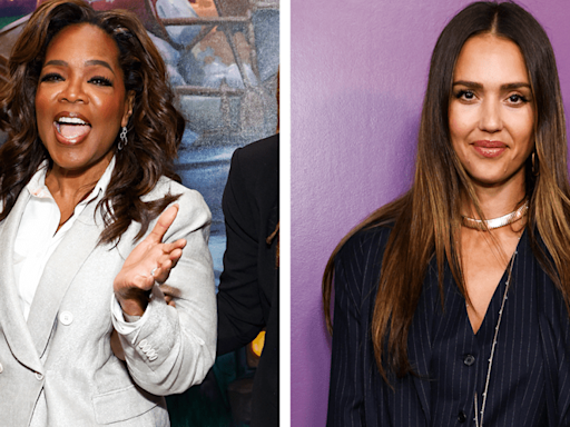 Oprah Winfrey and Jessica Alba Favor Menswear-inspired Suiting With Relaxed Twists at ‘Exhibiting Forgiveness’ Premiere