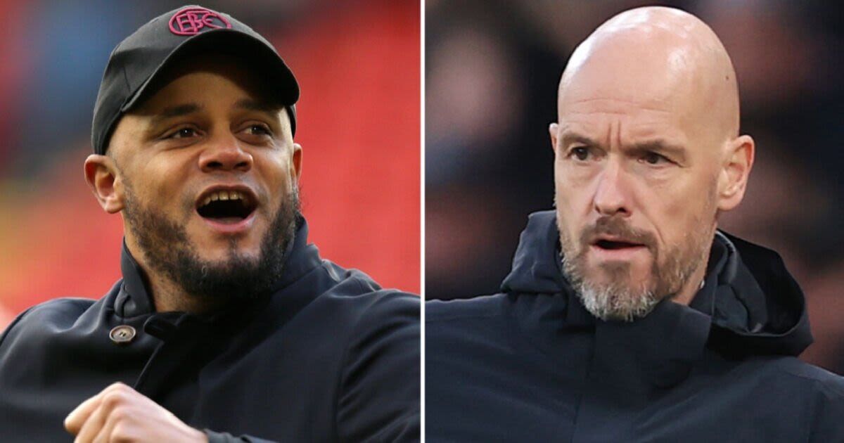 Vincent Kompany breaks rank with verdict on Man Utd boss Erik ten Hag