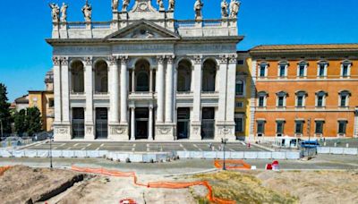 Des archéologues pensent avoir trouvé un ancien palais papal à Rome