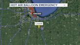 3 injured in hot air balloon crash in NW Indiana