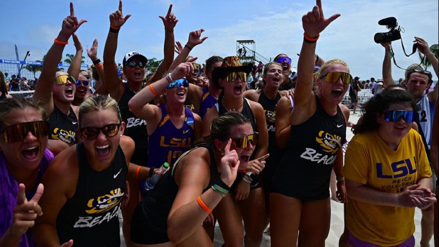 LSU Beach Volleyball falls to UCLA in Final Four