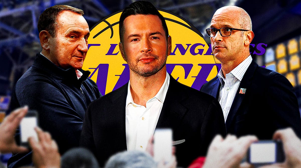 Coach K 'conspiracy theory' goes viral amid Lakers' Dan Hurley-JJ Redick madness