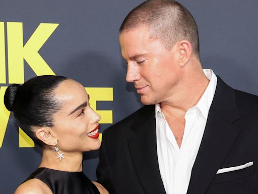 Un enamorado Channing Tatum defiende a Zoe Kravitz para decirle lo orgulloso que está de ella: "Te apoyaré siempre"