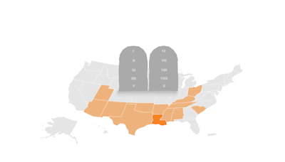 Louisiana requires Ten Commandments in schools: Where do other states stand?