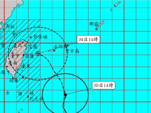 凱米颱風直撲台灣「陸警範圍又擴大」！ 17縣市警戒
