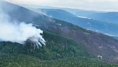 B.C. crews fighting 336 wildfires, 2 new ones started in the last 24 hours