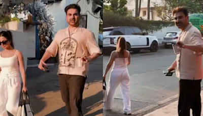 Arbaaz Khan Gets Upset As Paps Film Wife Sshura Khan, Questions Them 'Back Shot Kya Le Rahe Ho?'