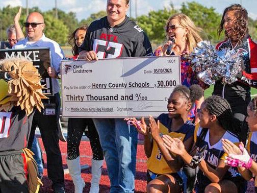 Atlanta Falcons Donate $30,000 For Middle School Girls Flag Football
