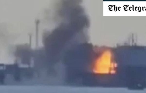 Ukraine-Russia war live: Kyiv destroys Putin's last Crimea railway ferry