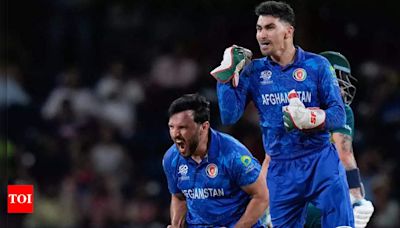 'They hurt us, now we hurt them, baat khatam': Emotions run high in Afghanistan's dressing room after sensational win over Australia | Cricket News - Times of India