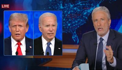 Jon Stewart Mocks Biden and Trump After First Debate: ‘Both of These Men Should Be Using Performance-Enhancing Drugs’ — WATCH