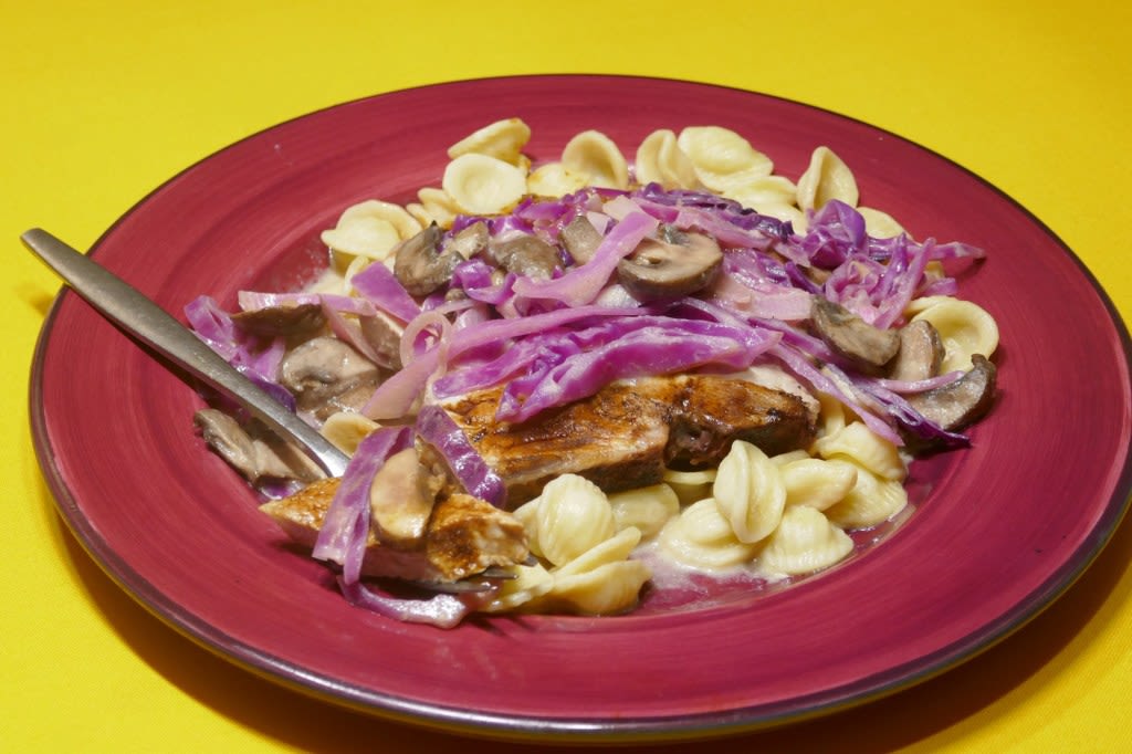 Quick Fix: Smothered Pork Chops with Mustard Shallot Sauce