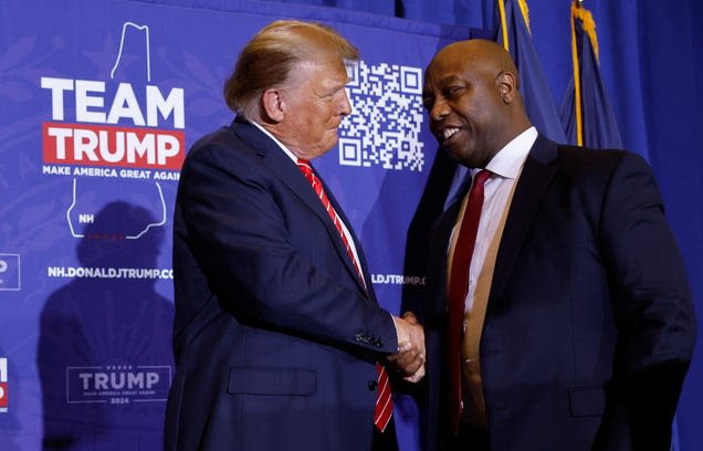 EXCLUSIVE: No, Trump Didn't Ask Tim Scott If He Thought The Election was Rigged As Part of VP Vetting